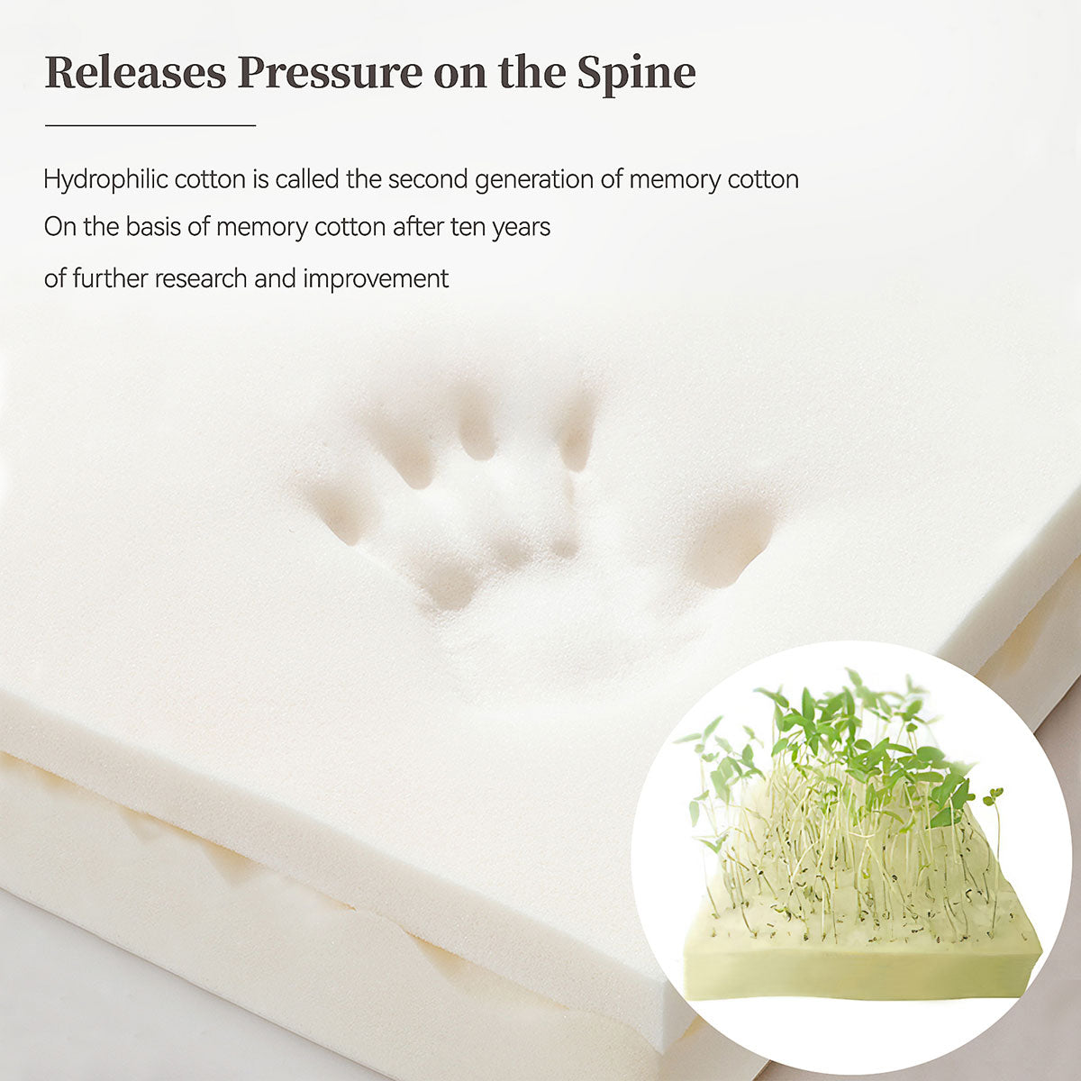 WOWTTRELAX Single Mattress 24CM Memory Foam Hybrid Mattress Pocket Sprung Mattress with Breathable Fabric